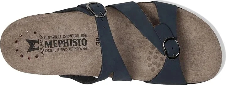Mephisto Hannel Women's Sandals Navy Nubuck : EU 39 (US Women's 9) B - Medium, Leather/Nubuck - Image 3