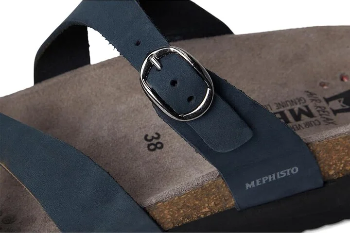 Mephisto Hannel Women's Sandals Navy Nubuck : EU 39 (US Women's 9) B - Medium, Leather/Nubuck - Image 8