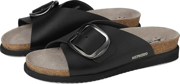 Mephisto Hariana Women's Sandals Black : EU 35 (US Women's 5) B - Medium, Leather