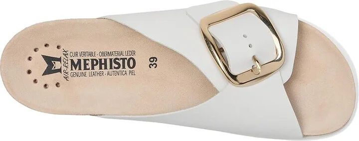 Mephisto Hariana Women's Sandals White : EU 37 (US Women's 7) B - Medium, Leather - Image 2