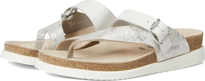 Mephisto Helen Mix Women's Sandals Silver Graal : EU 36 (US Women's 6) B - Medium, Leather