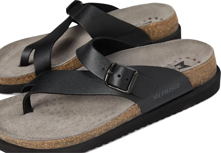 Mephisto Helen Plus Women's Sandals Black Waxy : EU 35 (US Women's 5) D - Wide, Leather - Image 8