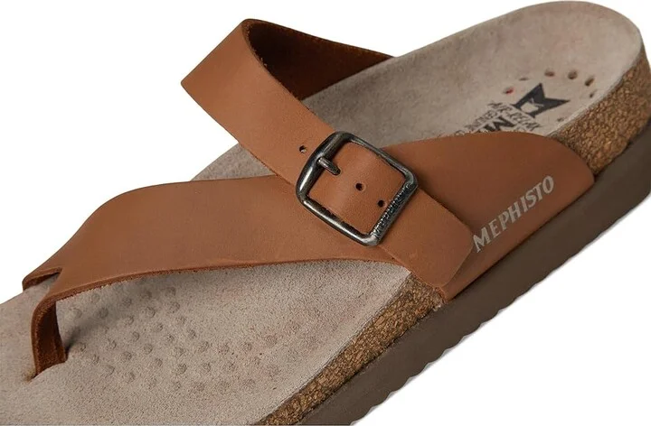 Mephisto Helen Plus Women's Sandals Camel Scratch : EU 36 (US Women's 6) B - Medium, Leather - Image 7