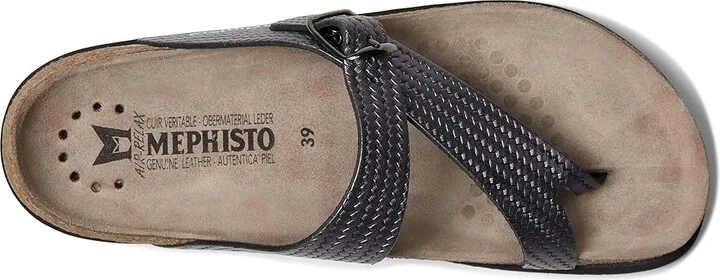 Mephisto Helen Plus Women's Sandals Grey Twist : EU 35 (US Women's 5) B - Medium, Leather - Image 2