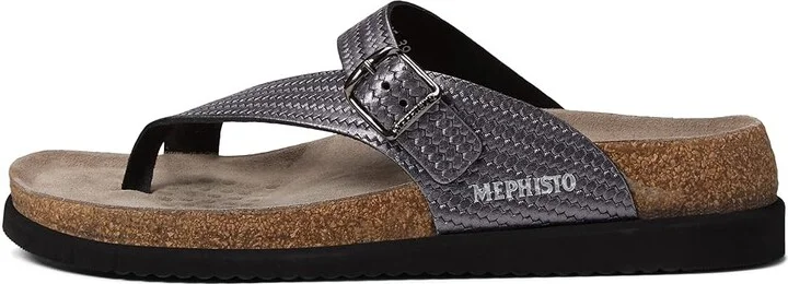 Mephisto Helen Plus Women's Sandals Grey Twist : EU 35 (US Women's 5) B - Medium, Leather - Image 6