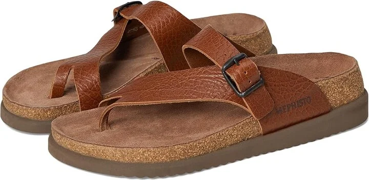 Mephisto Helen Plus Women's Sandals Tan Grain : EU 36 (US Women's 6) D - Wide, Leather