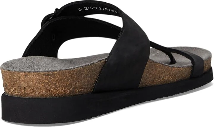 Mephisto Helen Women's Sandals Black Nubuck : EU 36 (US Women's 6) B - Medium, Suede - Image 5