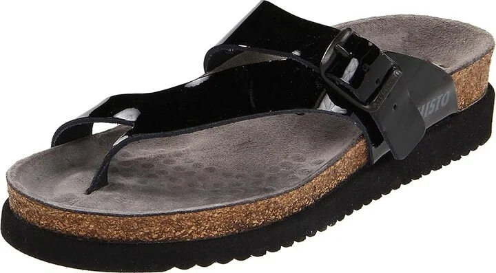Mephisto Helen Women's Sandals Black Patent : EU 35 (US Women's 5) B - Medium, Leather/Suede - Image 2