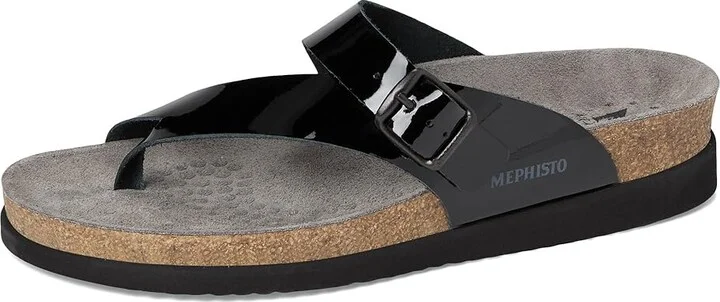 Mephisto Helen Women's Sandals Black Patent : EU 35 (US Women's 5) B - Medium, Leather/Suede - Image 6