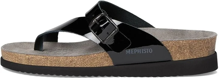 Mephisto Helen Women's Sandals Black Patent : EU 35 (US Women's 5) B - Medium, Leather/Suede - Image 7