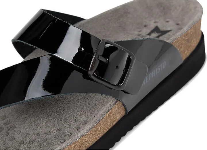 Mephisto Helen Women's Sandals Black Patent : EU 35 (US Women's 5) B - Medium, Leather/Suede - Image 8