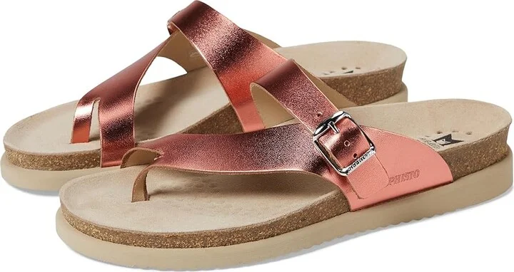 Mephisto Helen Women's Sandals Coral Vega : EU 41 (US Women's 11) B - Medium, Suede