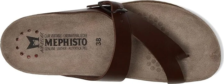 Mephisto Helen Women's Sandals Dark Brown Waxy Leather : EU 35 (US Women's 5) B - Medium, Leather/Suede - Image 3