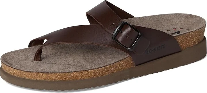Mephisto Helen Women's Sandals Dark Brown Waxy Leather : EU 35 (US Women's 5) B - Medium, Leather/Suede - Image 6