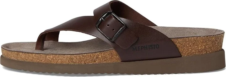 Mephisto Helen Women's Sandals Dark Brown Waxy Leather : EU 35 (US Women's 5) B - Medium, Leather/Suede - Image 7