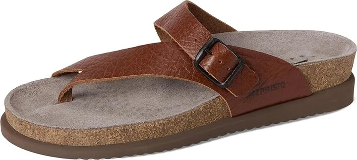 Mephisto Helen Women's Sandals Desert Buffalo Leather (Tan Grain) : EU 40 (US Women's 10) B - Medium, Leather/Suede - Image 6