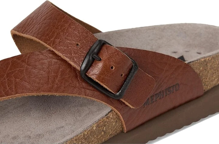 Mephisto Helen Women's Sandals Desert Buffalo Leather (Tan Grain) : EU 40 (US Women's 10) B - Medium, Leather/Suede - Image 8