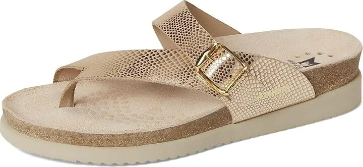 Mephisto Helen Women's Sandals Light Sand Havana : EU 35 (US Women's 5) B - Medium, Leather/Suede - Image 5