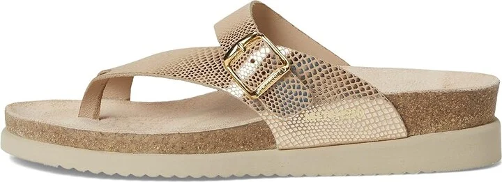 Mephisto Helen Women's Sandals Light Sand Havana : EU 35 (US Women's 5) B - Medium, Leather/Suede - Image 6