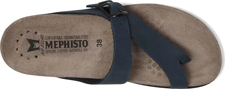 Mephisto Helen Women's Sandals Navy Nubuck : EU 37 (US Women's 7) B - Medium, Leather/Suede - Image 3