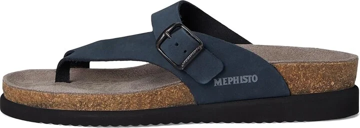Mephisto Helen Women's Sandals Navy Nubuck : EU 37 (US Women's 7) B - Medium, Leather/Suede - Image 7