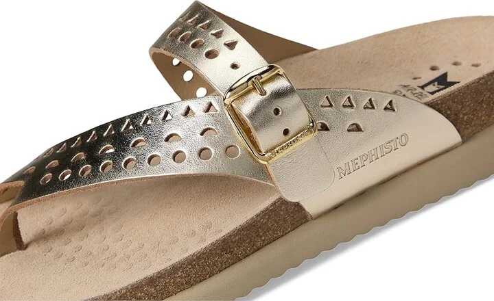 Mephisto Helena Perf Women's Sandals Gold Vega : EU 40 (US Women's 10) B - Medium, Leather - Image 7