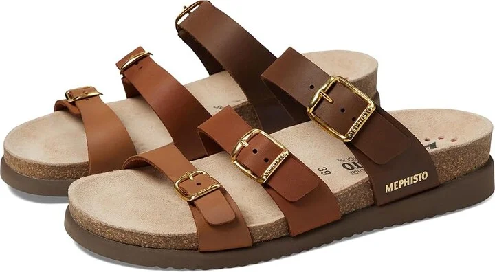 Mephisto Hyacinta Women's Shoes Camel Scratch : EU 41 (US Women's 11) B - Medium, Leather
