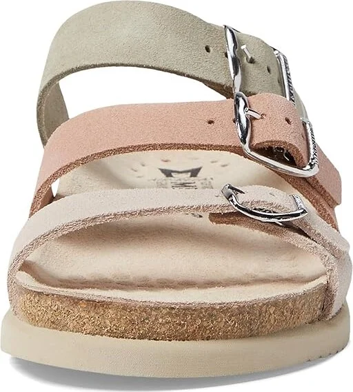 Mephisto Hyacinta Women's Shoes Light Sand Combo Suede : EU 36 (US Women's 6) B - Medium, Leather - Image 2