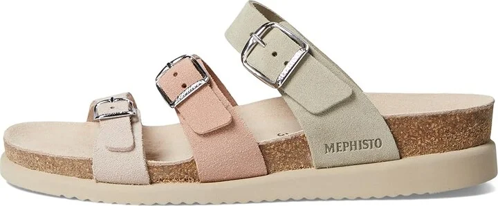 Mephisto Hyacinta Women's Shoes Light Sand Combo Suede : EU 36 (US Women's 6) B - Medium, Leather - Image 5