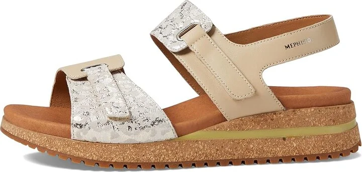 Mephisto Jade 1 Women's Sandals Taupe : EU 40 (US Women's 10) B - Medium, Leather - Image 5