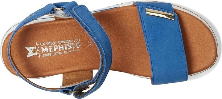 Mephisto Jeanie Women's Sandals Denim : EU 35 (US Women's 5) B - Medium, Leather - Image 2