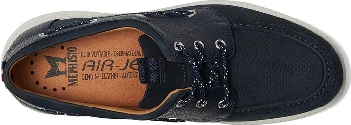 Mephisto Jozio Men's Lace-up Boots Deep Blue : EU 41 (US Men's 7) D - Medium, Leather - Image 2