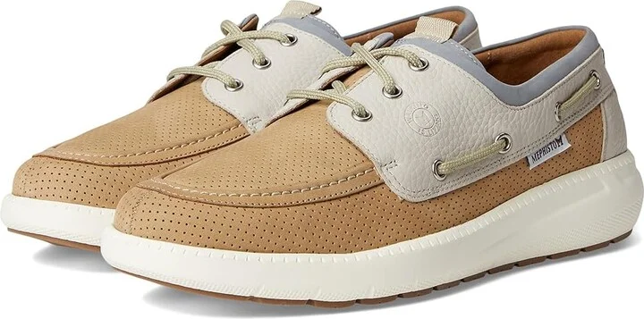 Mephisto Jozio Men's Lace-up Boots Taupe : EU 44.5 (US Men's 10.5) D - Medium, Leather