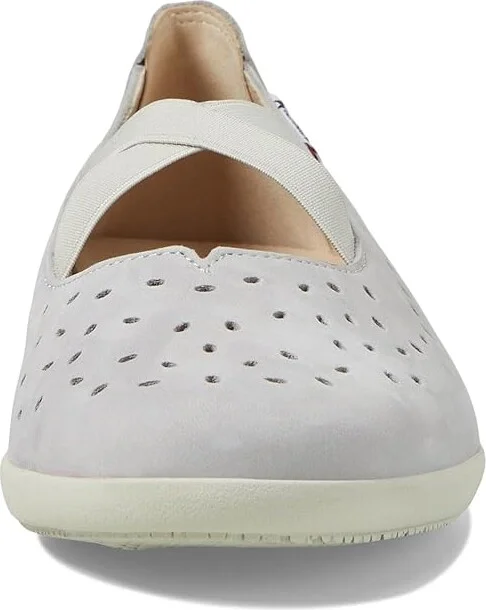 Mephisto Karla Perf Women's Shoes Light Grey : EU 38 (US Women's 8) B - Medium, Nubuck - Image 2