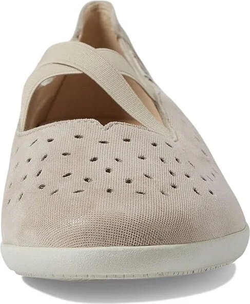 Mephisto Karla Perf Women's Shoes Light Taupe Nubuck : EU 36.5 (US Women's 6.5) B - Medium - Image 2