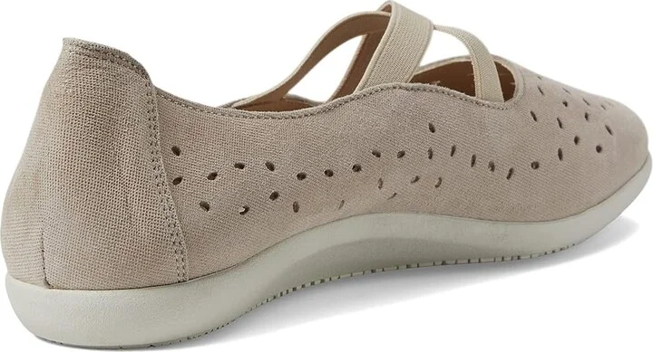 Mephisto Karla Perf Women's Shoes Light Taupe Nubuck : EU 36.5 (US Women's 6.5) B - Medium - Image 4