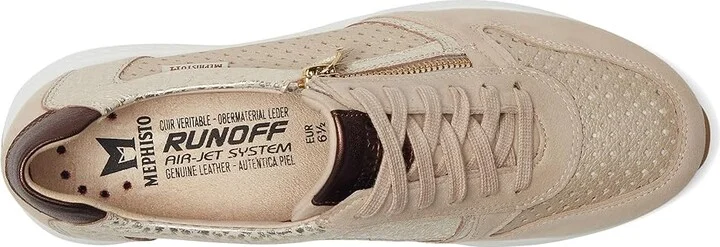 Mephisto Kim Perf Women's Shoes Beige : EU 41 (US Women's 11) B - Medium, Leather - Image 2