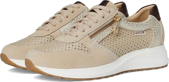 Mephisto Kim Perf Women's Shoes Beige : EU 41 (US Women's 11) B - Medium, Leather