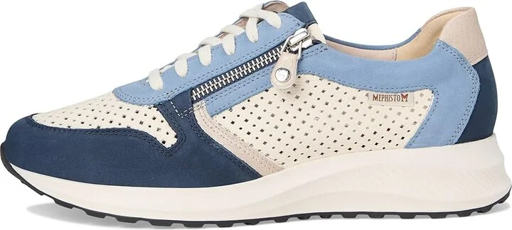 Mephisto Kim Perf Women's Shoes Jeans Blue : EU 38.5 (US Women's 8.5) B - Medium, Leather - Image 6