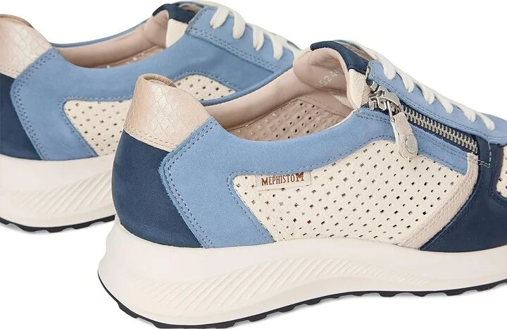 Mephisto Kim Perf Women's Shoes Jeans Blue : EU 38.5 (US Women's 8.5) B - Medium, Leather - Image 7
