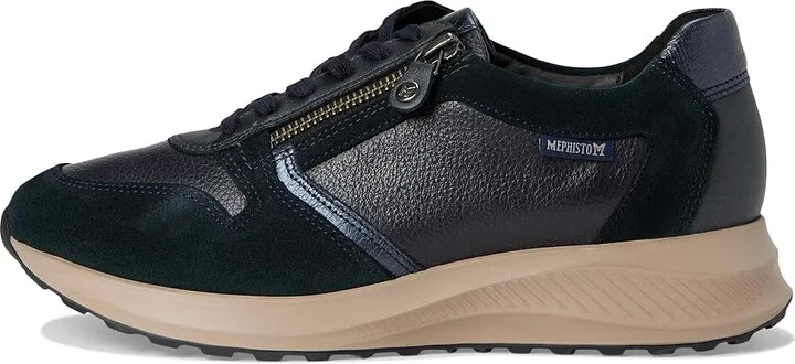 Mephisto Kim Women's Flat Shoes Navy : EU 38.5 (US Women's 8.5) B - Medium, Leather - Image 6