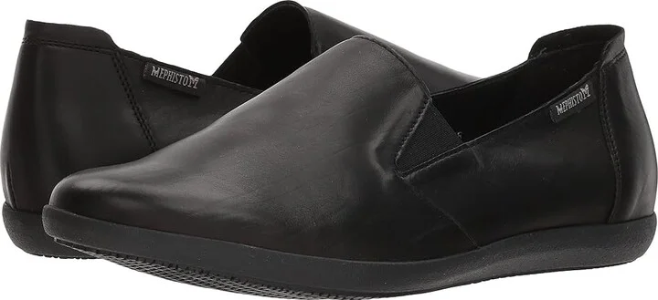 Mephisto Korie Women's Shoes Black Silk : EU 38 (US Women's 8) B - Medium, Leather