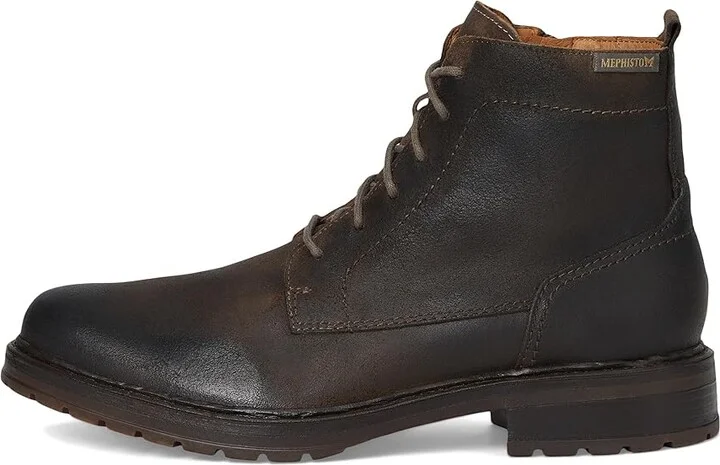 Mephisto Ladislas Men's Boots Walnut Distressed : EU 42 (US Men's 8) D - Medium, Leather - Image 6