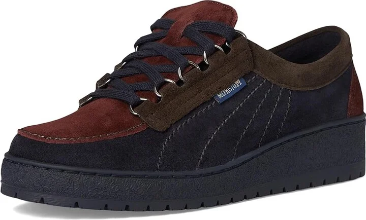 Mephisto Lady Women's Lace up casual Shoes Blue Velours : EU 39 (US Women's 9) B - Medium, Nubuck/Suede - Image 5