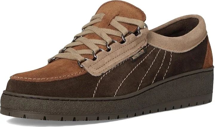 Mephisto Lady Women's Lace up casual Shoes Dark Brown : EU 35 (US Women's 5) B - Medium, Nubuck/Suede - Image 5