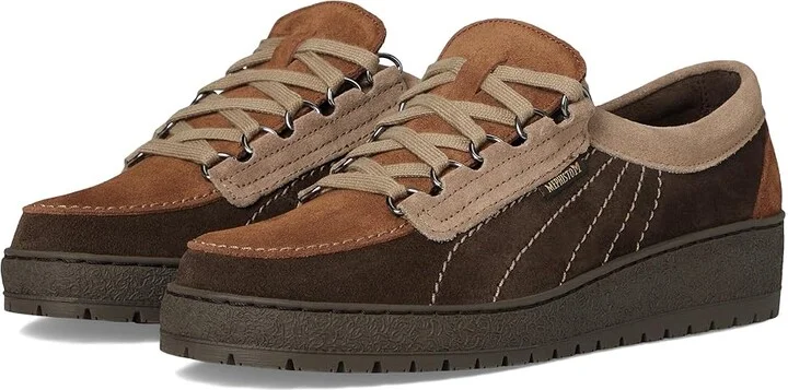 Mephisto Lady Women's Lace up casual Shoes Dark Brown : EU 35 (US Women's 5) B - Medium, Nubuck/Suede