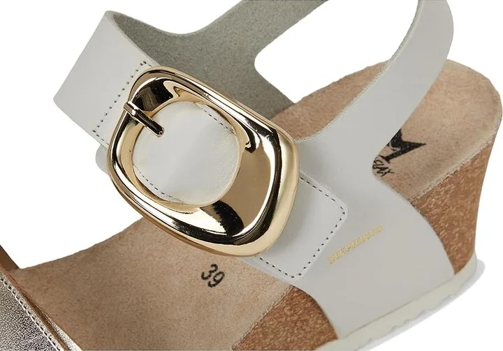 Mephisto Leandre Women's Sandals Gold Vega : EU 38 (US Women's 8) B - Medium, Leather - Image 7