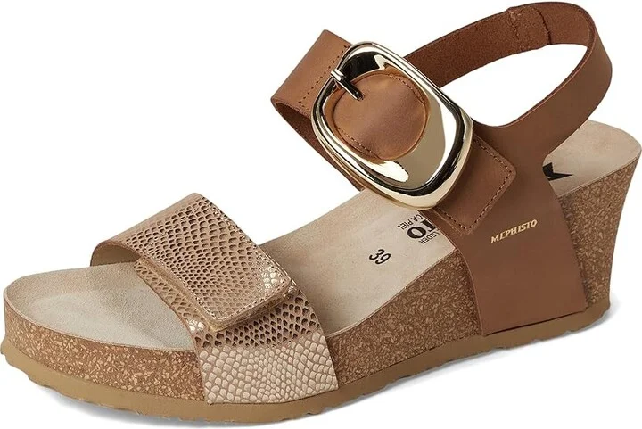 Mephisto Leandre Women's Sandals Light Sand : EU 42 (US Women's 12) B - Medium, Leather - Image 5