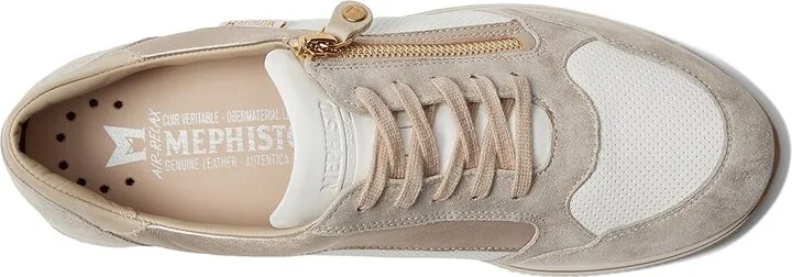 Mephisto Leenie Women's Shoes Light Taupe : EU 39 (US Women's 9) B - Medium, Suede - Image 2