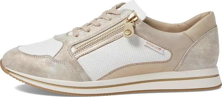 Mephisto Leenie Women's Shoes Light Taupe : EU 39 (US Women's 9) B - Medium, Suede - Image 6